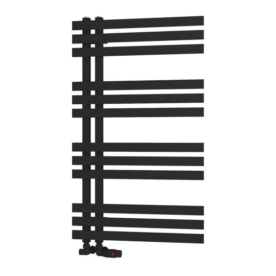 Hurley 1000 x 600 Towel Rail - Matt Black