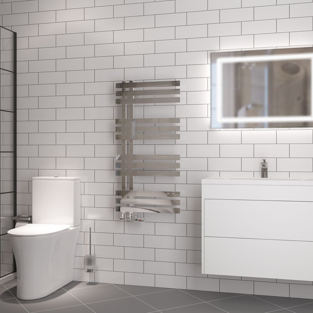 Hurley 1000 x 500 Towel Rail - Chrome