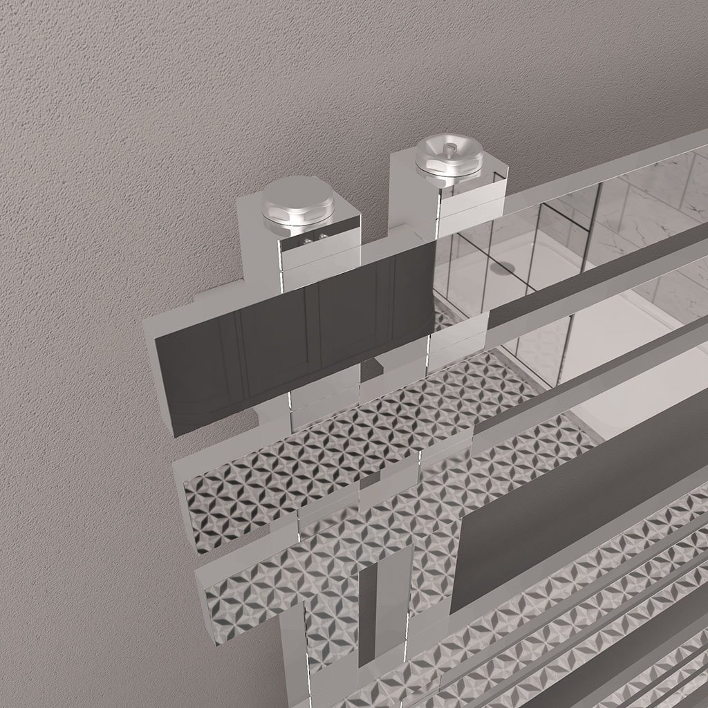 Hurley 1000 x 500 Towel Rail - Chrome