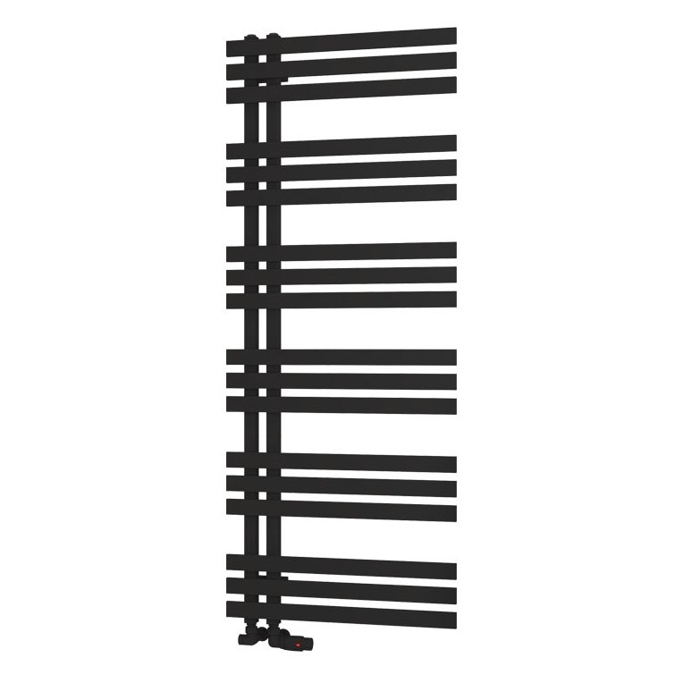 Hurley 1500 x 600 Towel Rail - Matt Black