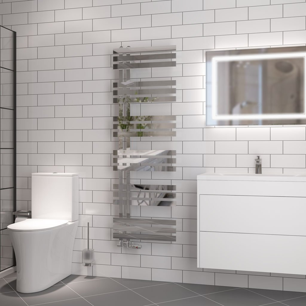 Hurley 1500 x 500 Towel Rail - Chrome