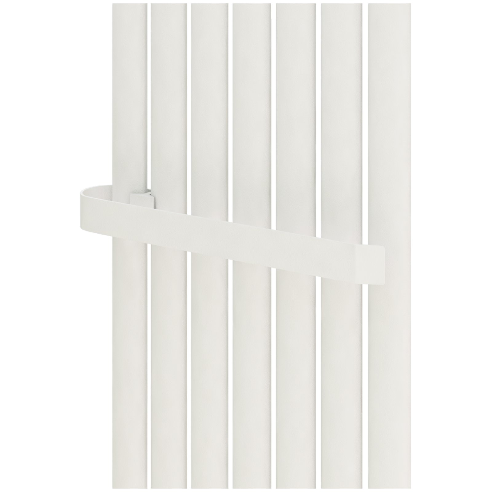 Tunstall V Towel Hanger 560mm - Matt White