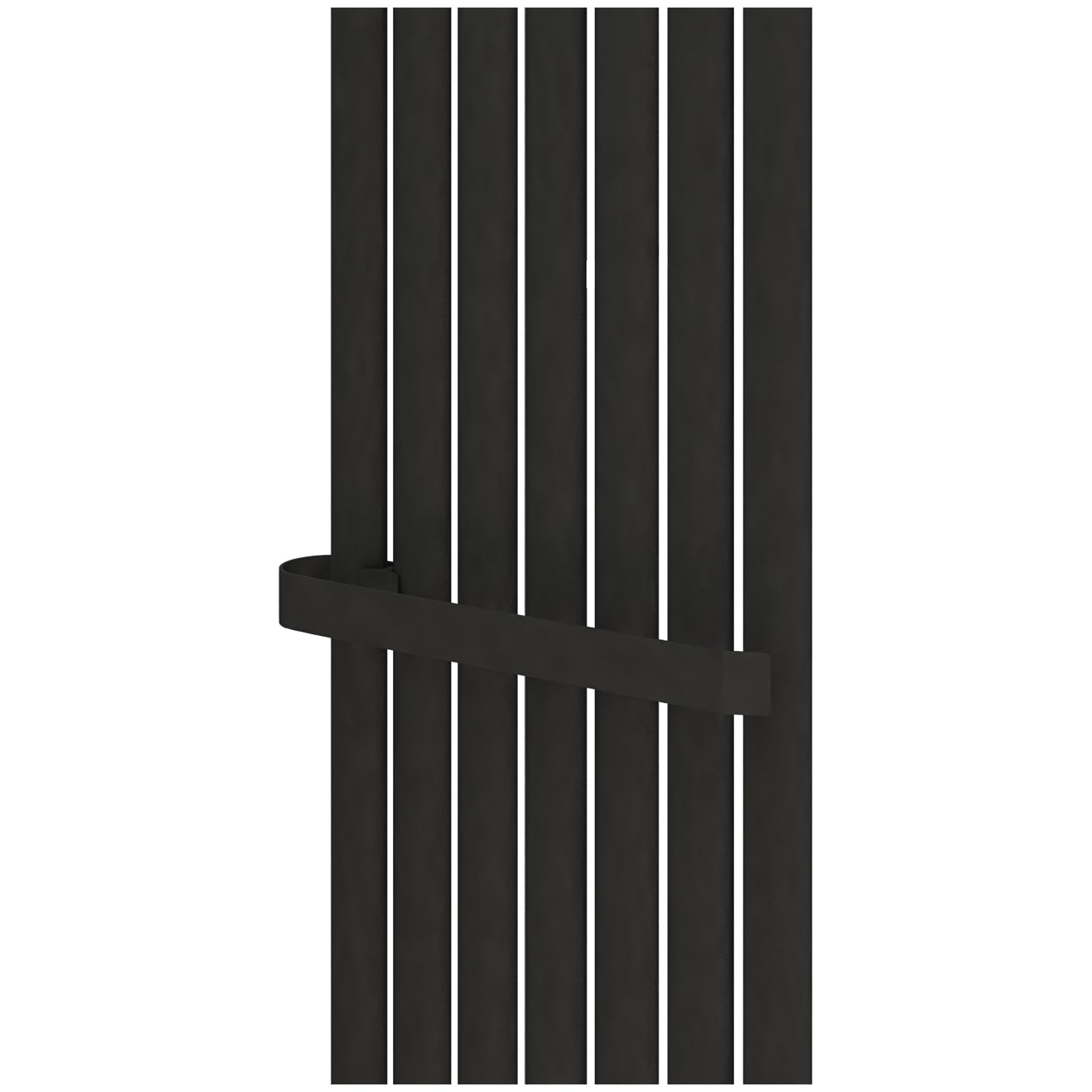 Tunstall V Towel Hanger 560mm - Matt Black