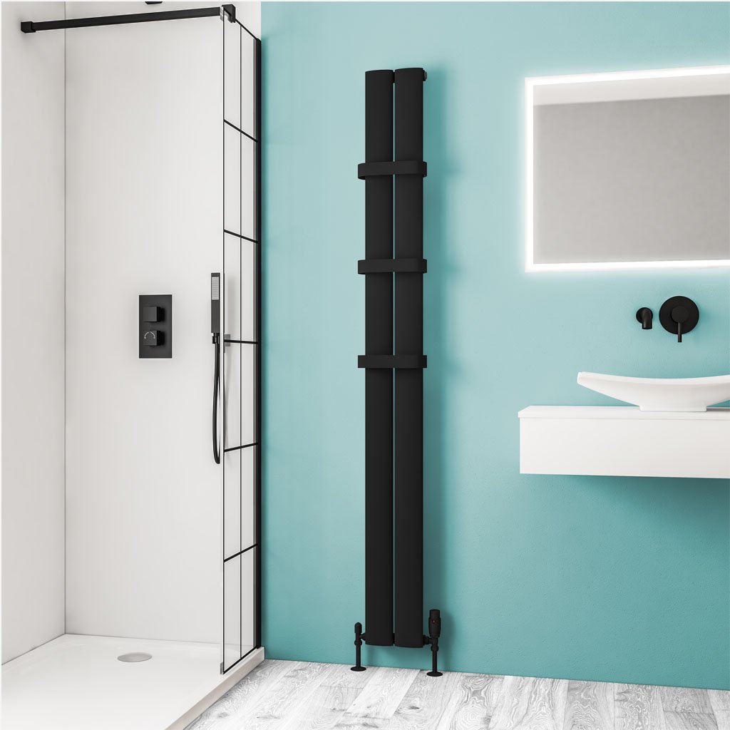 Malmesbury 1800 x 185 Aluminium Radiator