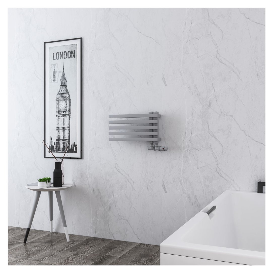 Reinbach 270 x 500mm Towel Rail - Matt Grey