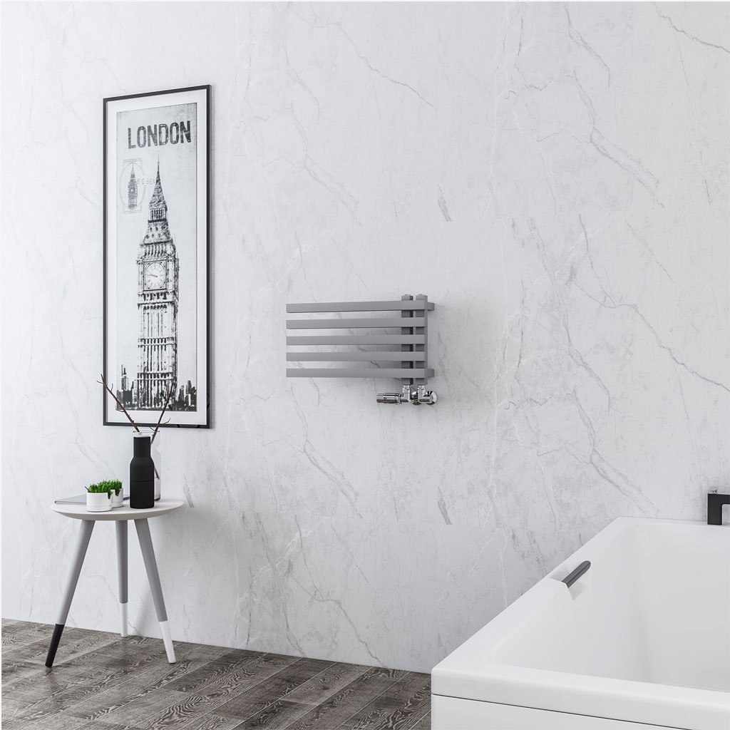 Reinbach 270 x 500mm Towel Rail - Matt Grey