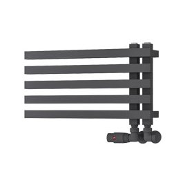 Reinbach 270 x 500mm Towel Rail - Matt Anthracite