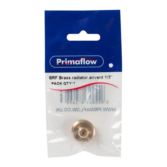 PrimaPack Brass Radiator Airvent 1/2"