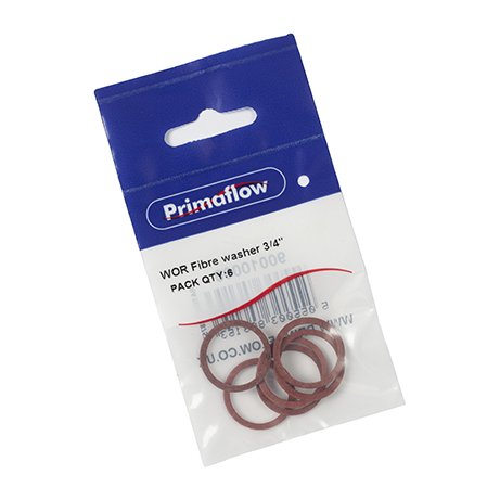 Fibre Washer 3/4" (Sold per pack of 6)