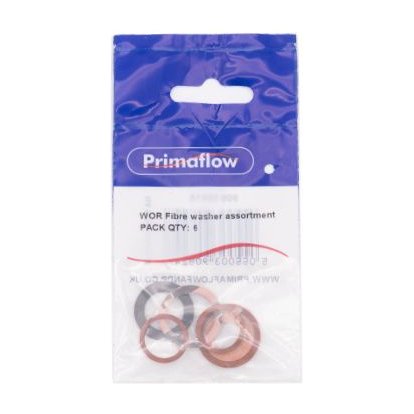 Fibre Washer Assortment (Sold per pack of 6)
