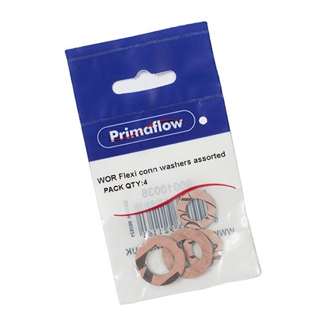 Flexi Conn Washers Assorted (Sold per pack of 4)