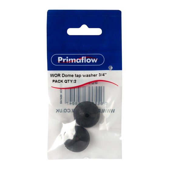 Dome Tap Washer 3/4" (Sold per pack of 2)