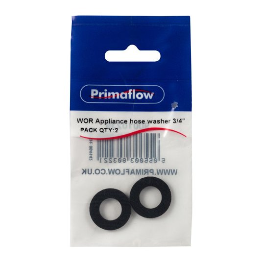 Appliance Hose Washer 3/4" (Sold per pack of 2)