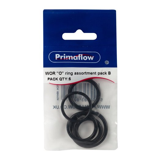 "O" Ring Assortment Pack B (Sold per pack of 5)