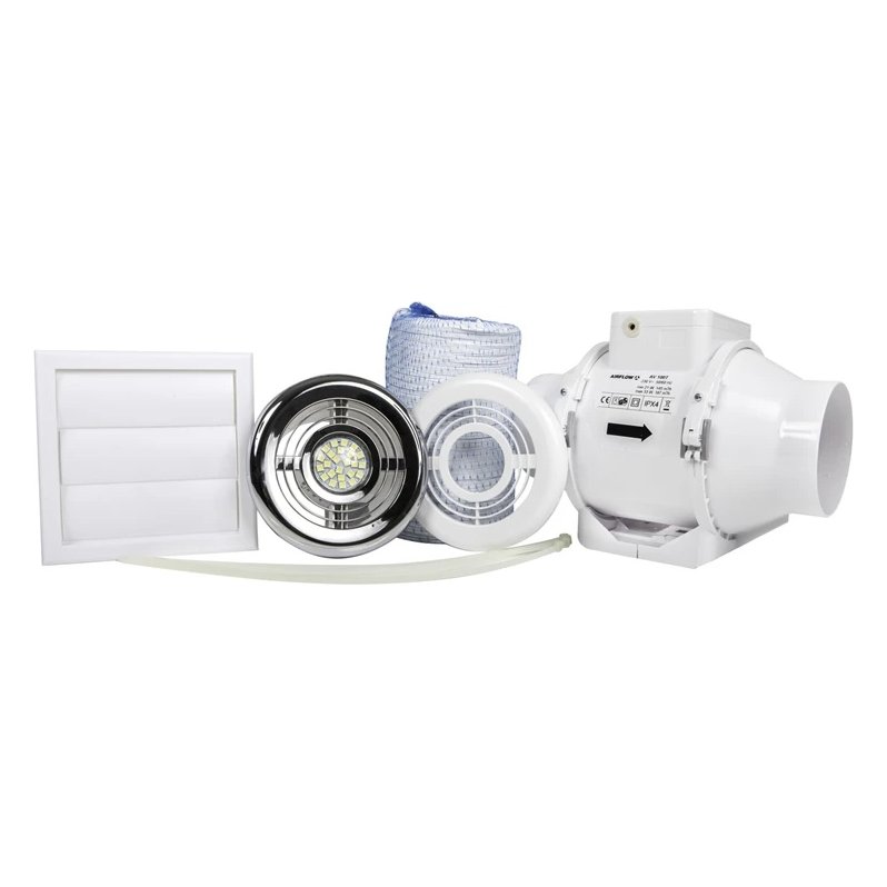 Aventa 100T Shower Kit with Light