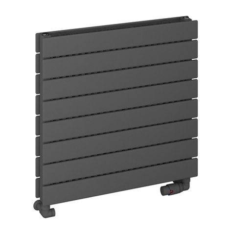 Addington 588 x 600 Radiator Type21 Matt Anthracite