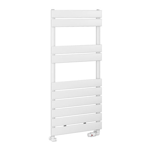 Addington 1110 x 500 Towel Rail Type10 Gloss White