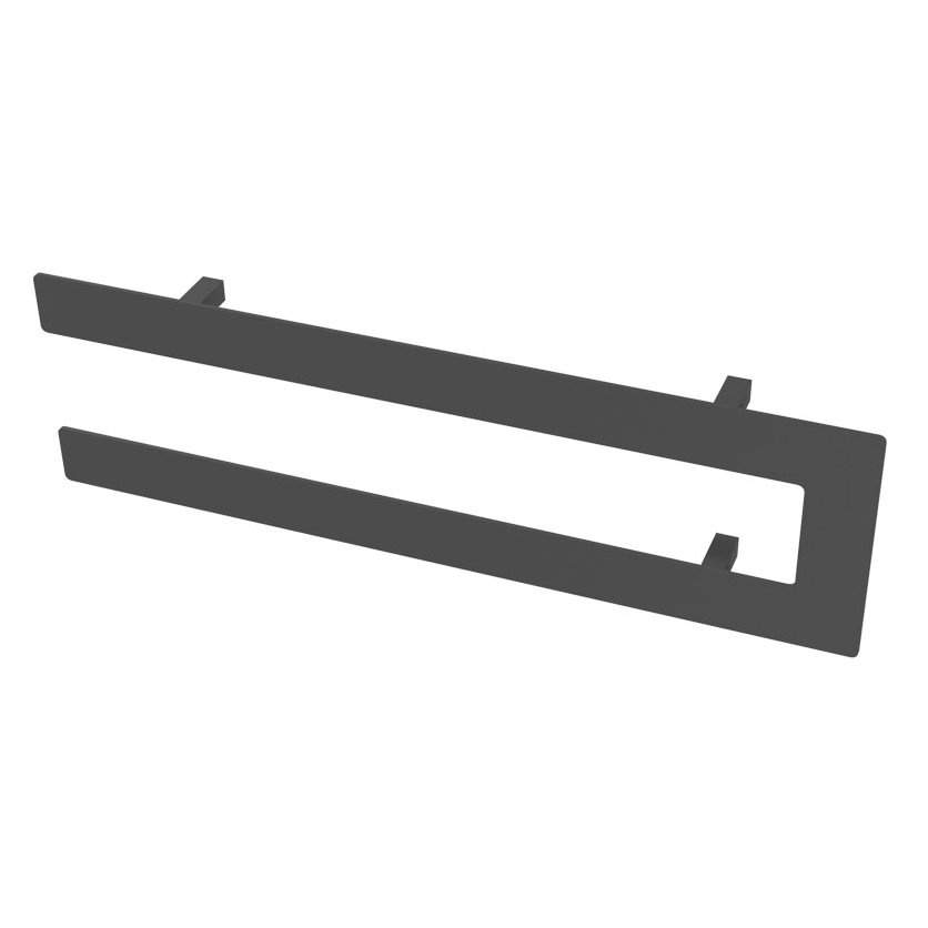 Addington Double Flat Style Towel Hanger 514mm Matt Anthracite