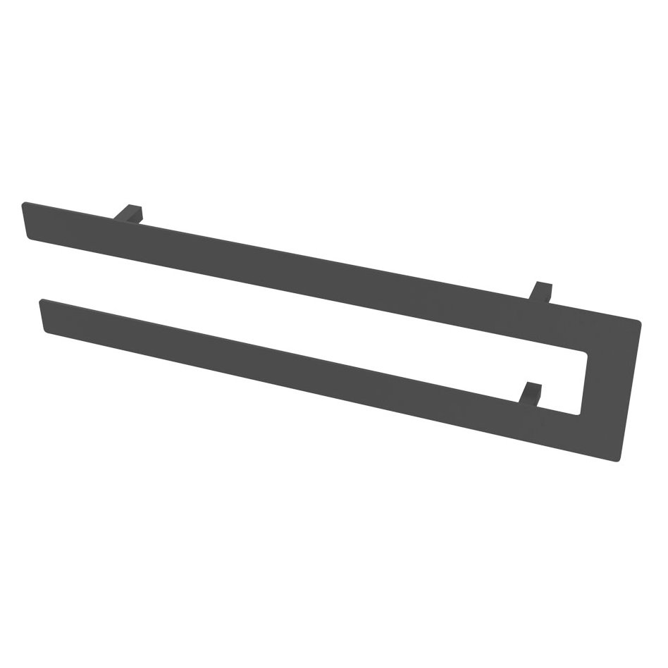 Addington Double Flat Style Towel Hanger 588mm Matt Anthracite