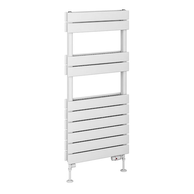 Addington 1110 x 500 Towel Rail Type21 Gloss White