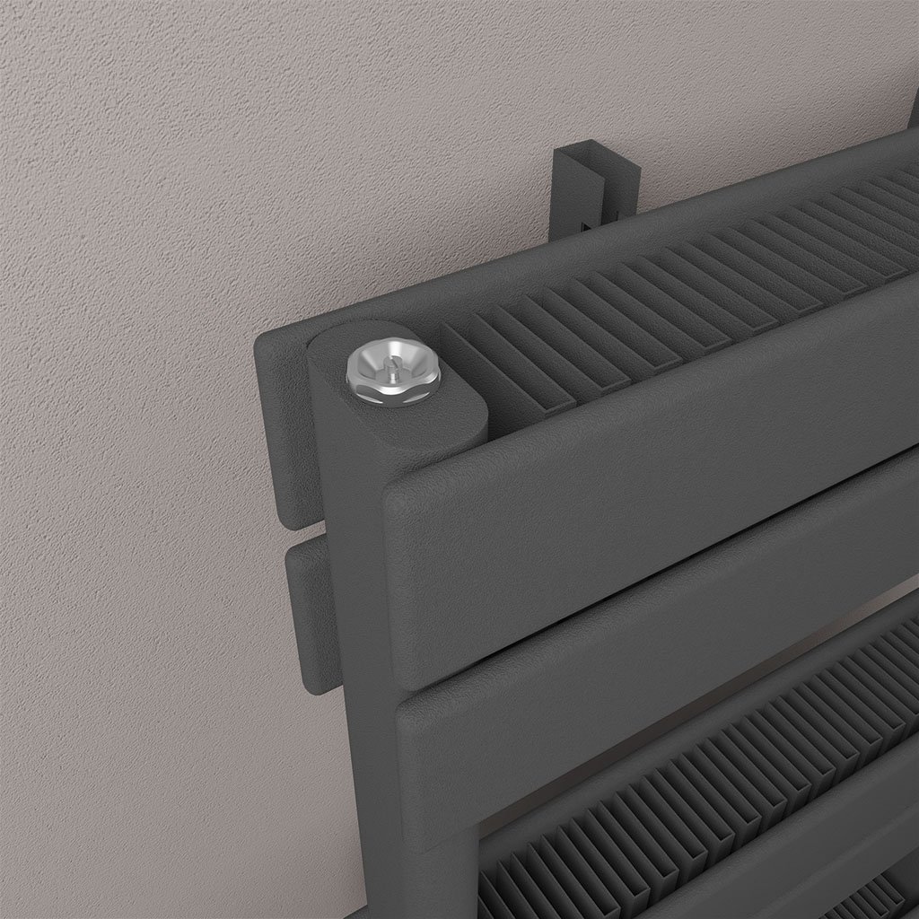 Addington 1750 x 500 Towel Rail Type21 Matt Anthracite