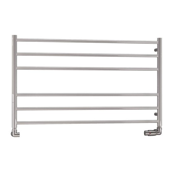 Violla 590 x 1000 Stainless Steel Towel Rail