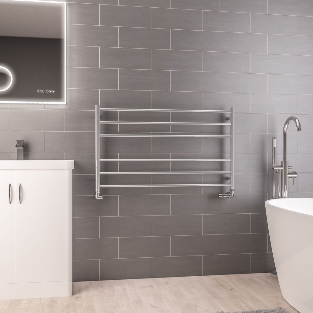 Violla 590 x 1000 Stainless Steel Towel Rail