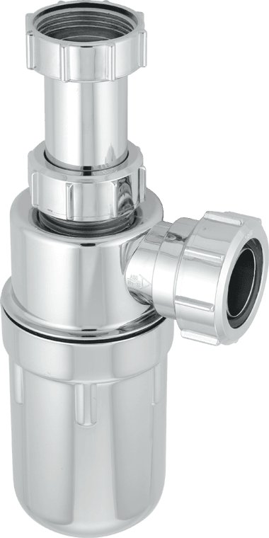 McAlpine rsl/adj bott trap CP 1.1/4" A10AR-CP