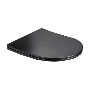 Capri Matt Black Soft Close Seat