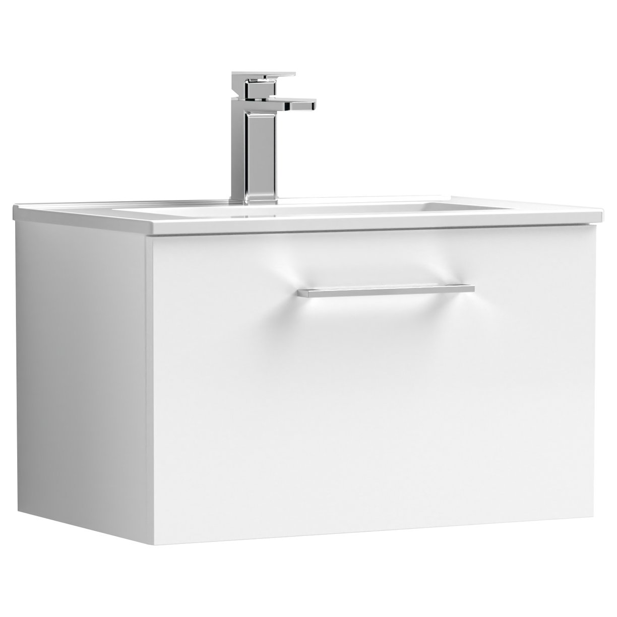 600 WH 1-Drawer Vanity & Basin 2