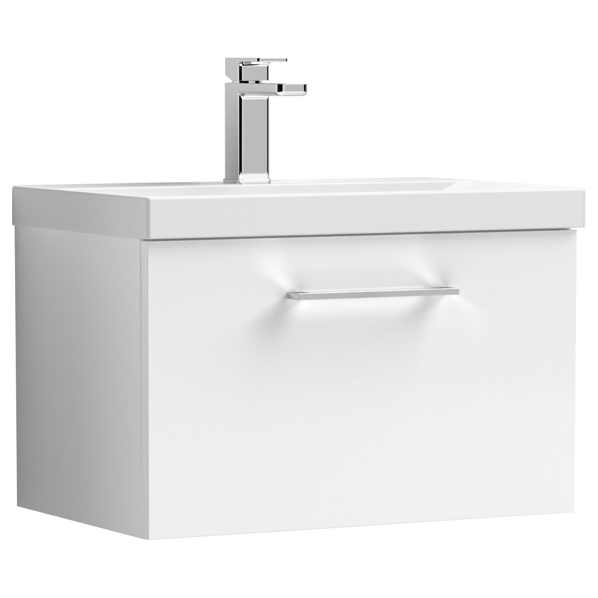 600 WH 1-Drawer Vanity & Basin 3