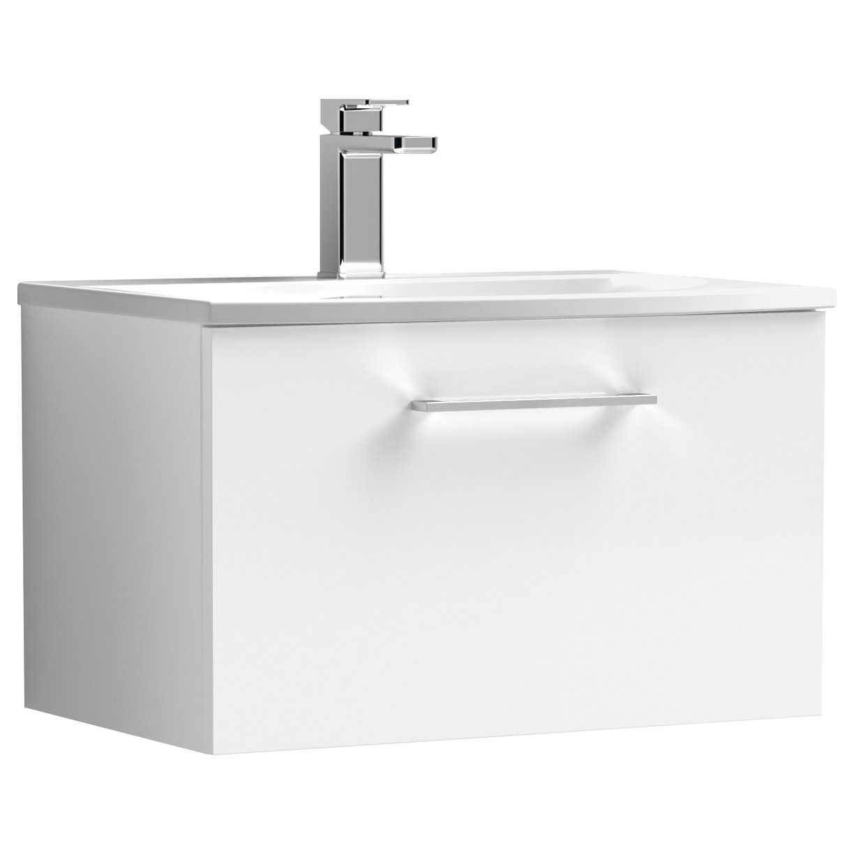 600 WH 1-Drawer Vanity & Basin 4