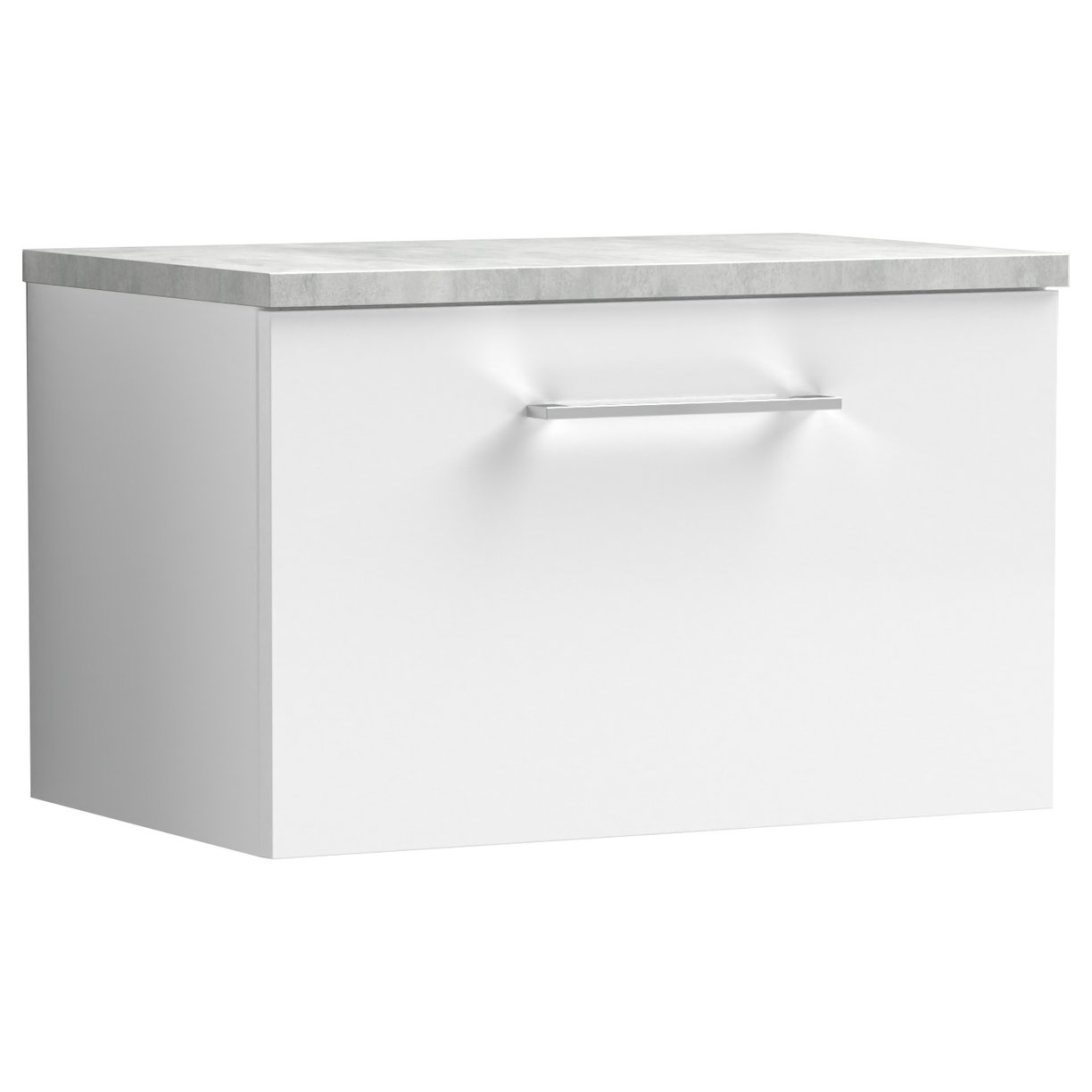 600 WH 1-Drawer Vanity & Laminate Top