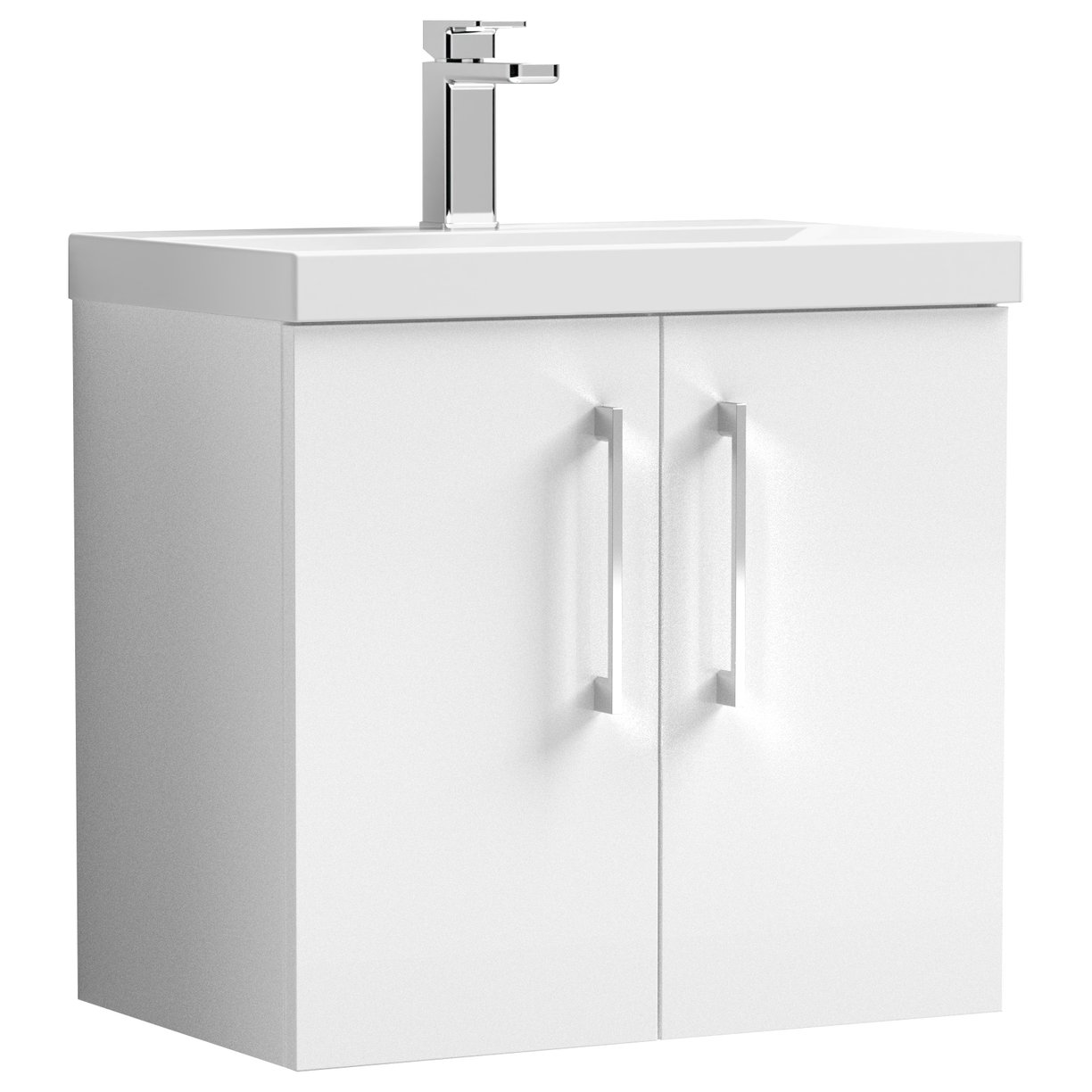 600 WH 2-Door Vanity & Basin 1