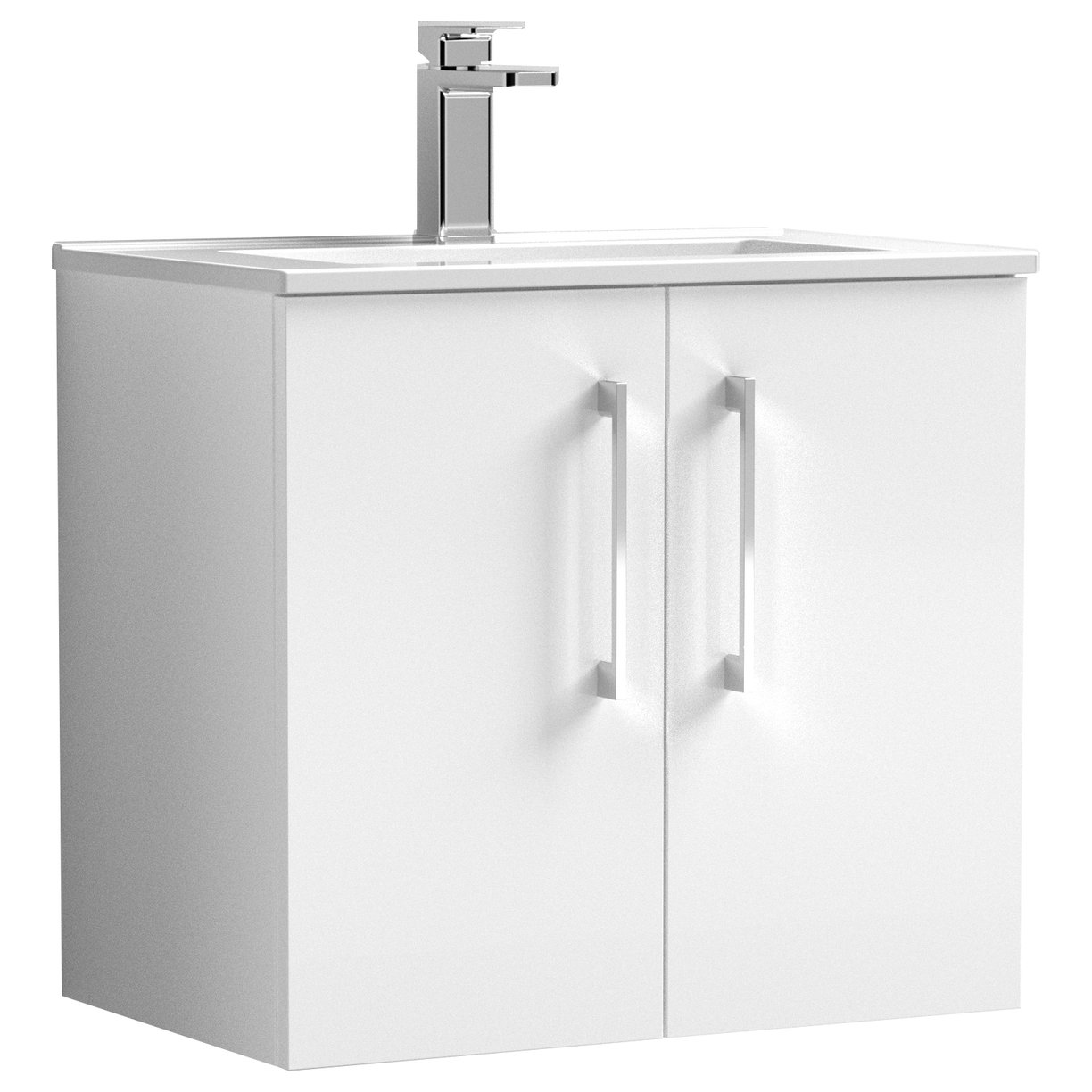 600 WH 2-Door Vanity & Basin 2