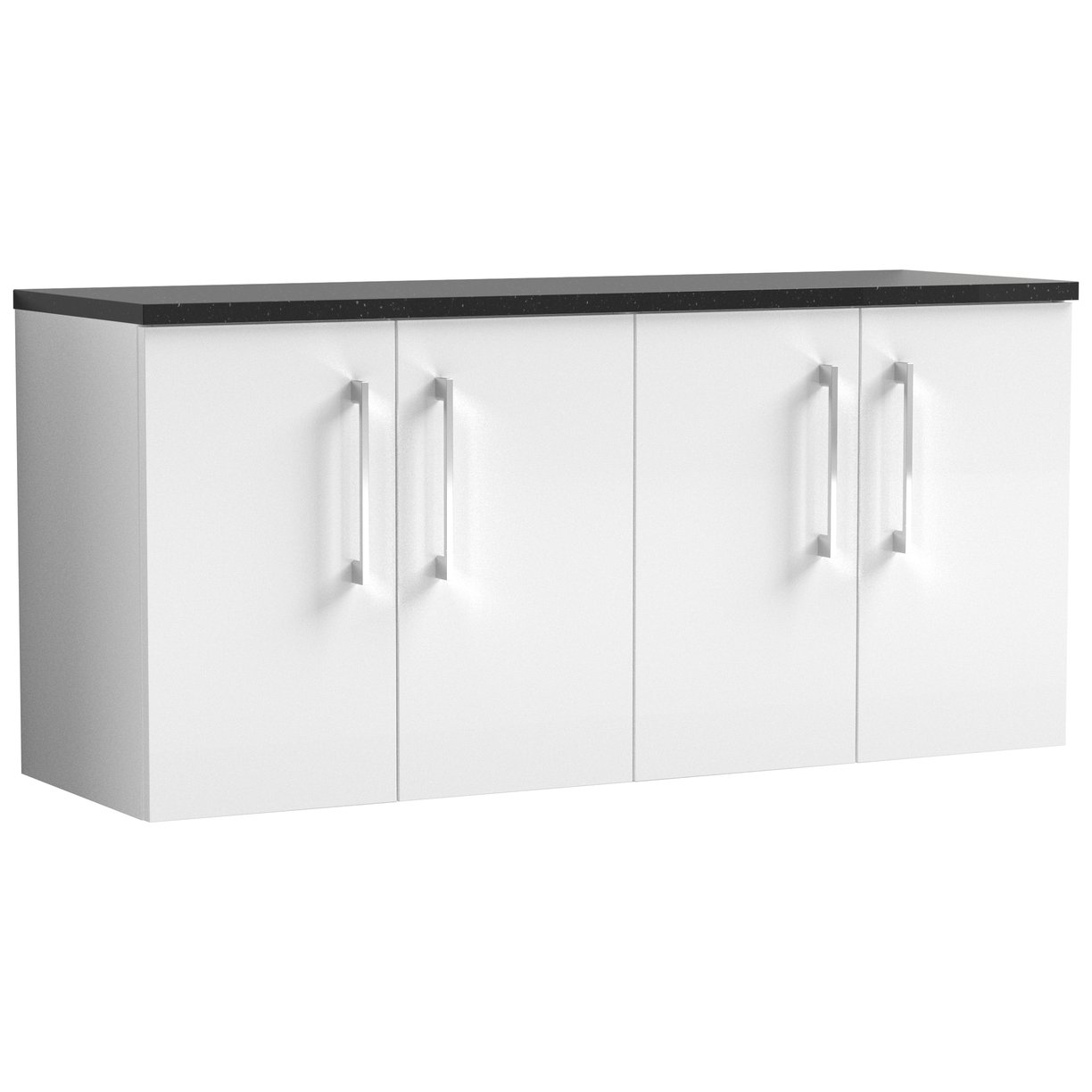 1200 Wh 4-Door Vanity & Laminate Top