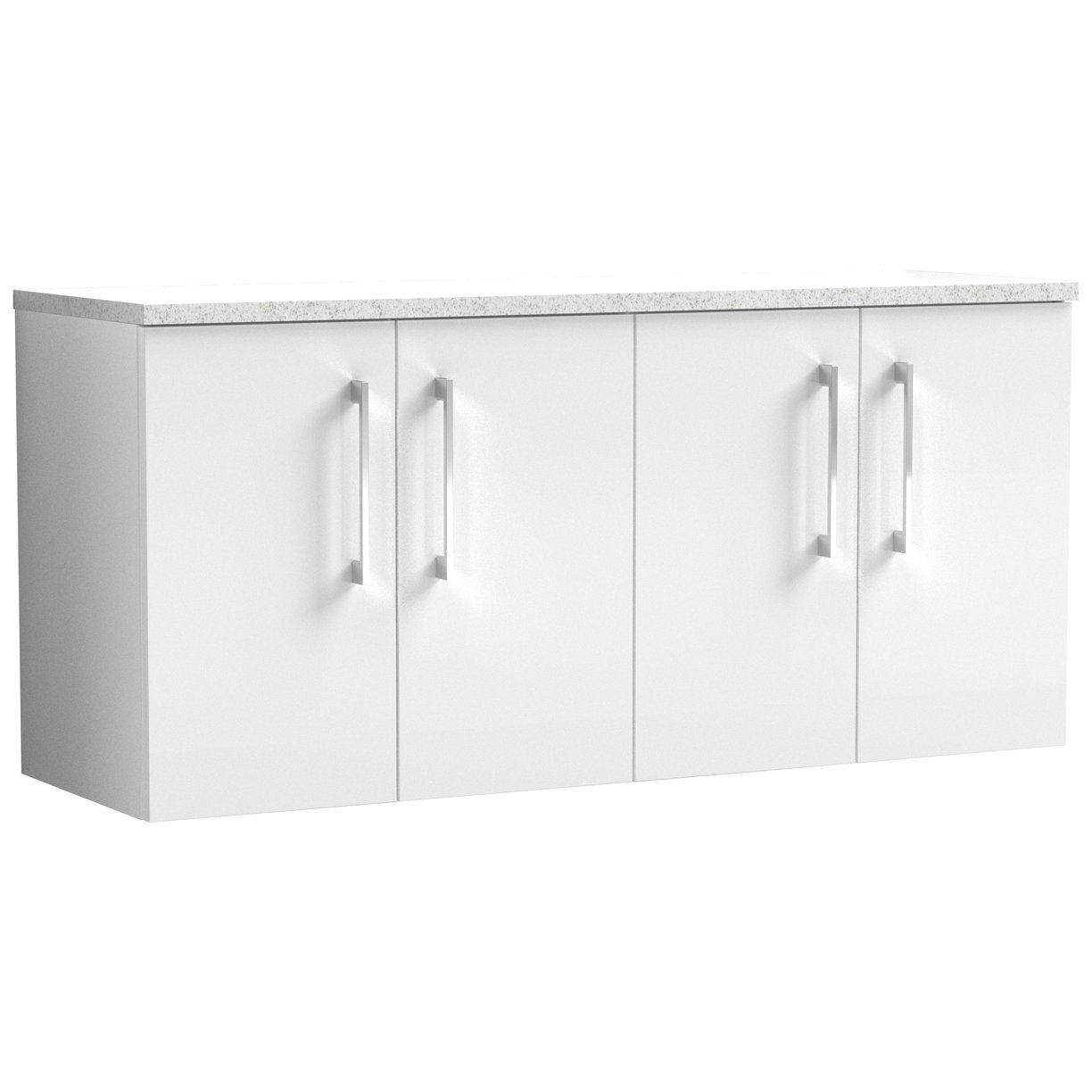 1200 Wh 4-Door Vanity & Laminate Top