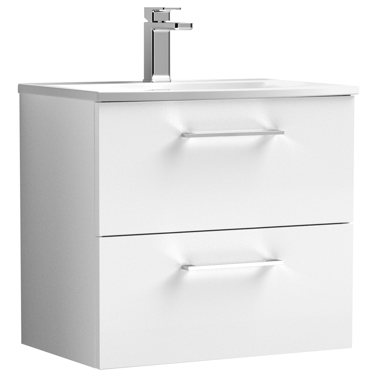 600 WH 2-Drawer Vanity & Basin 4