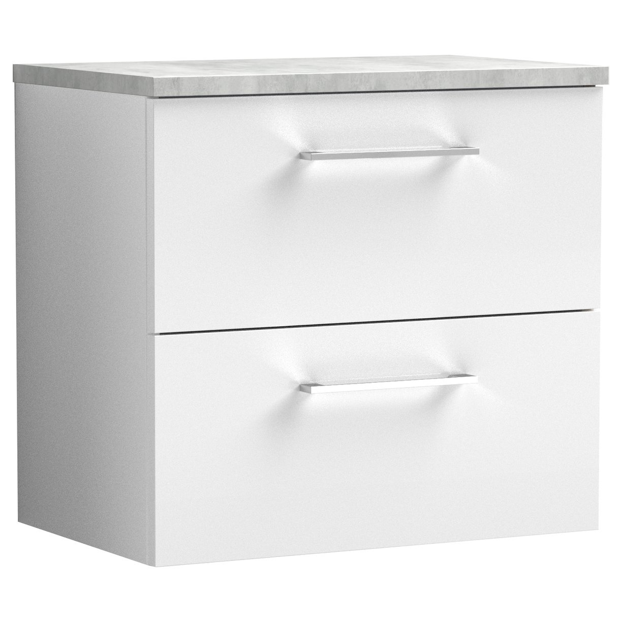 600 WH 2-Drawer Vanity & Laminate Top