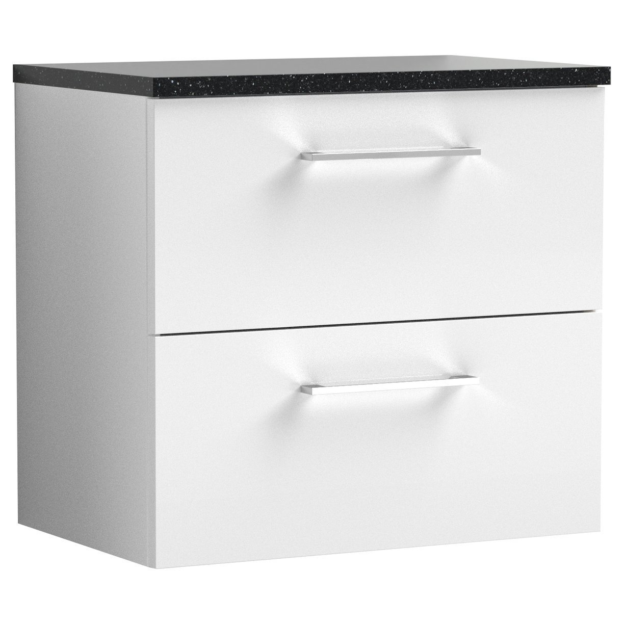 600 WH 2-Drawer Vanity & Laminate Top