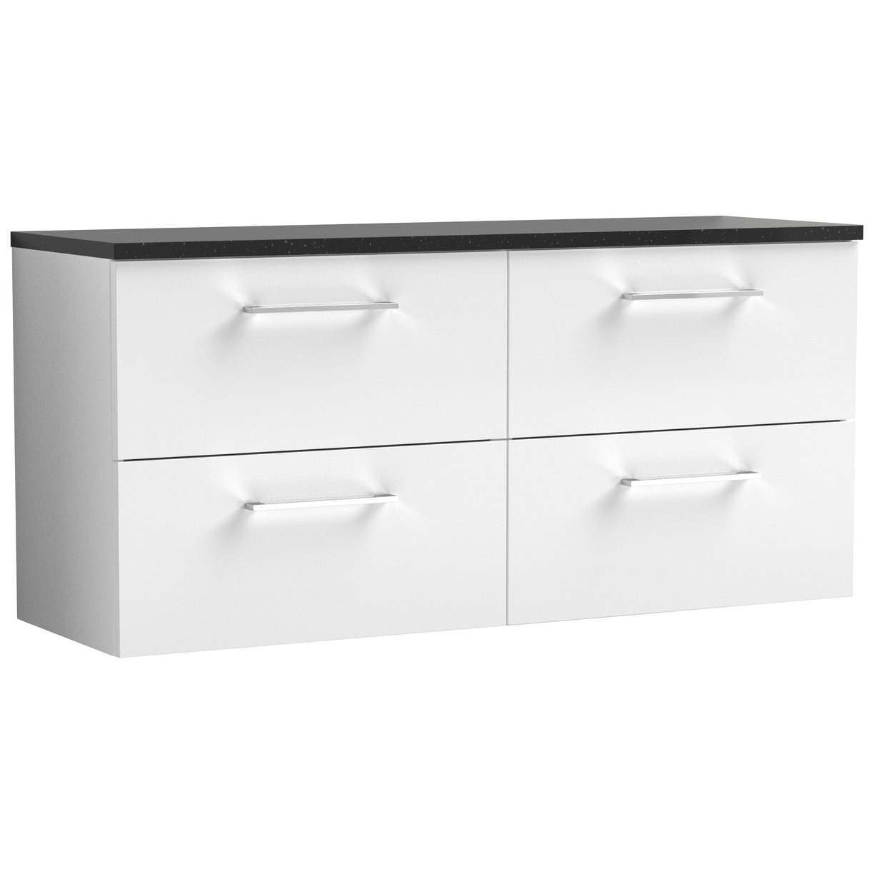 1200 Wh 4-Drawer Vanity & Laminate Top