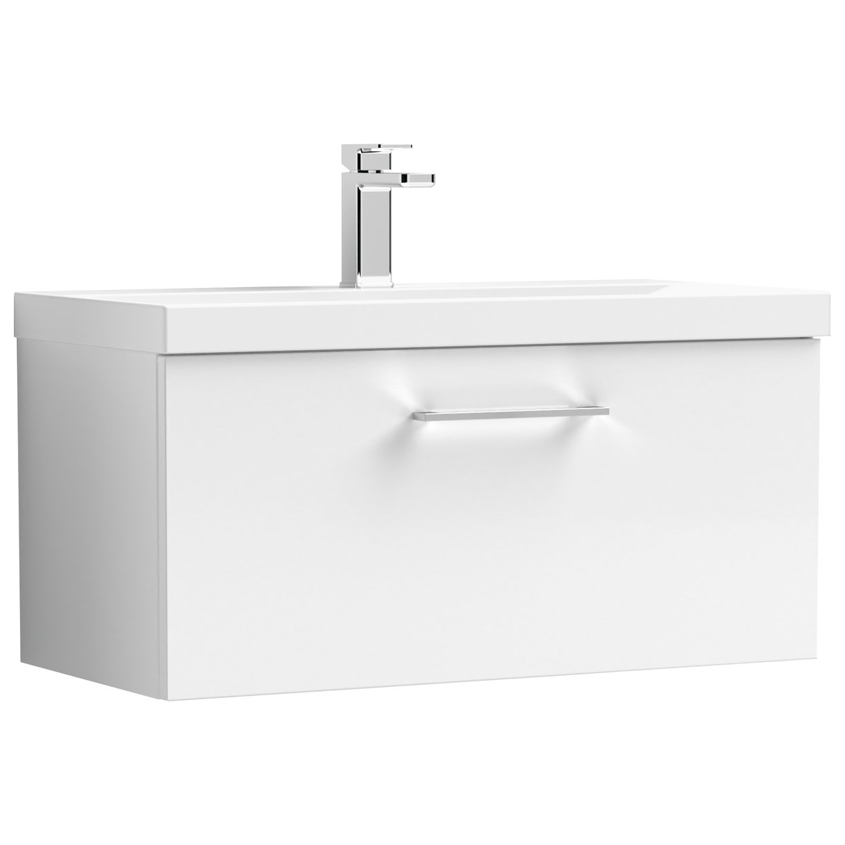800 WH 1-Drawer Vanity & Basin 3