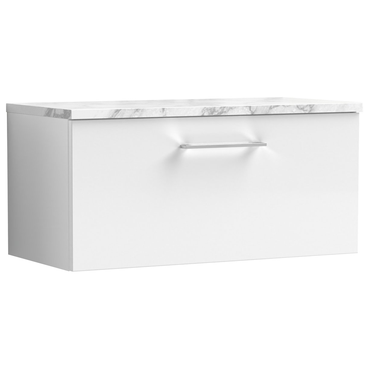 800 Wh 1-Drawer Vanity & Laminate Top