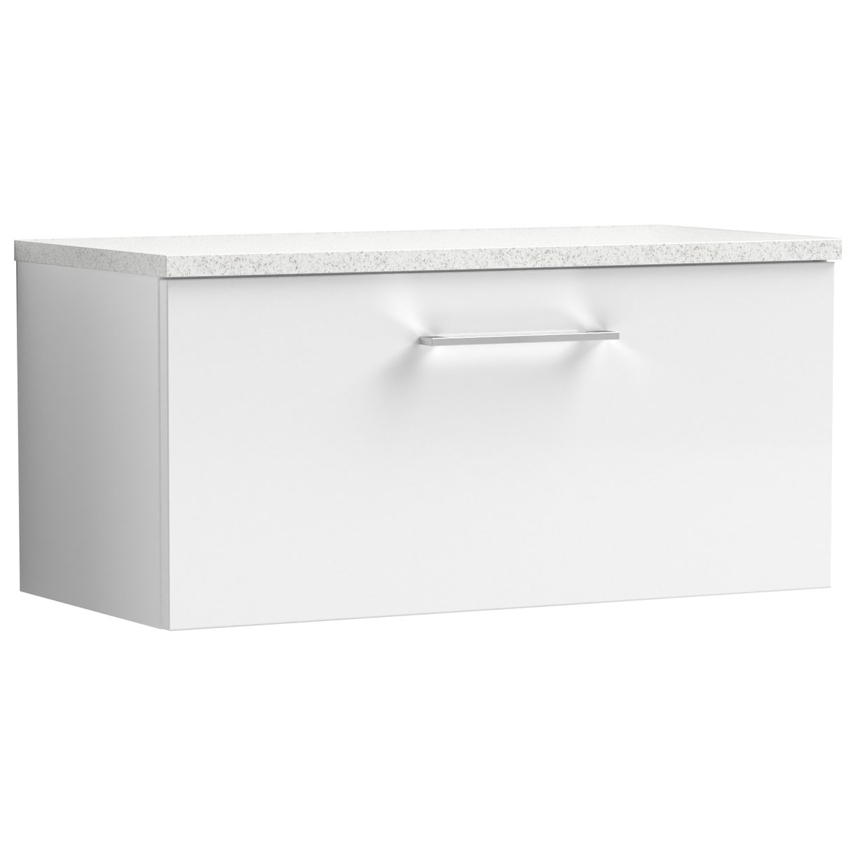 800 WH 1-Drawer Vanity & Laminate Top