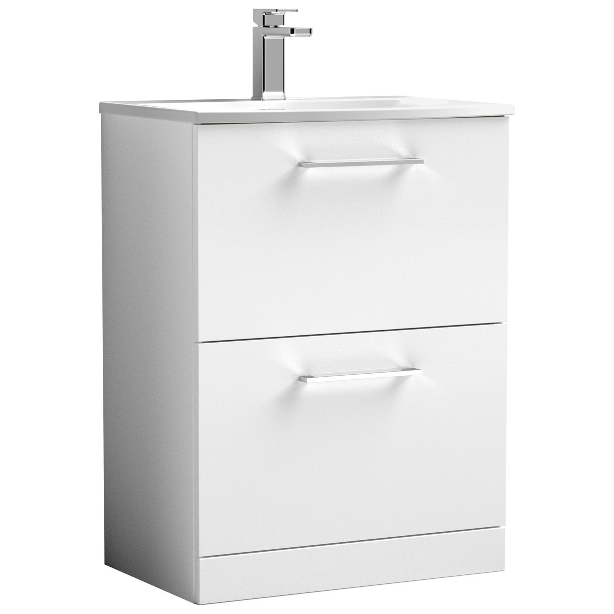 600 FS 2-Drawer Vanity & Basin 4