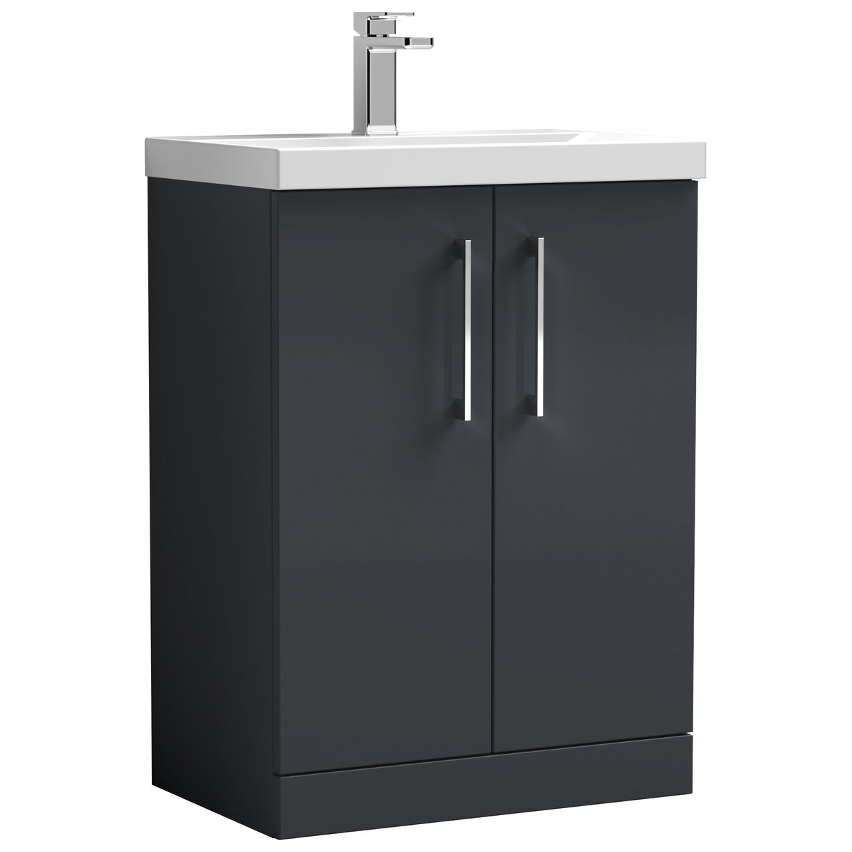 600 FS 2-Door Vanity & Basin 1