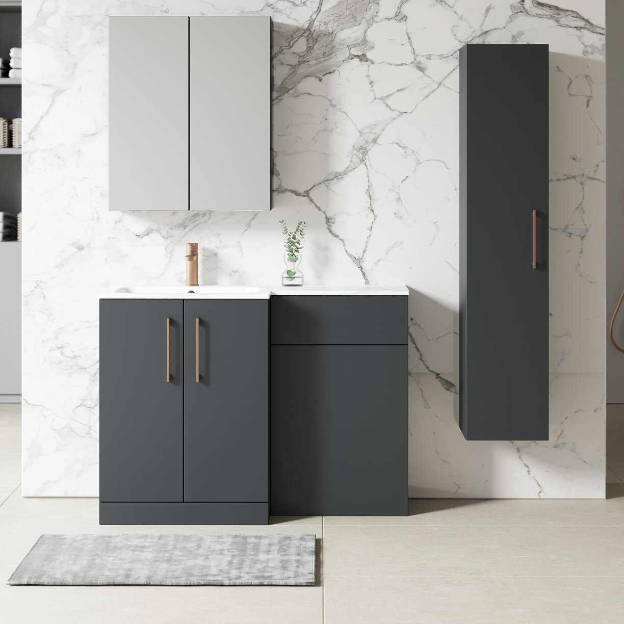 1100mm Left Hand Combination