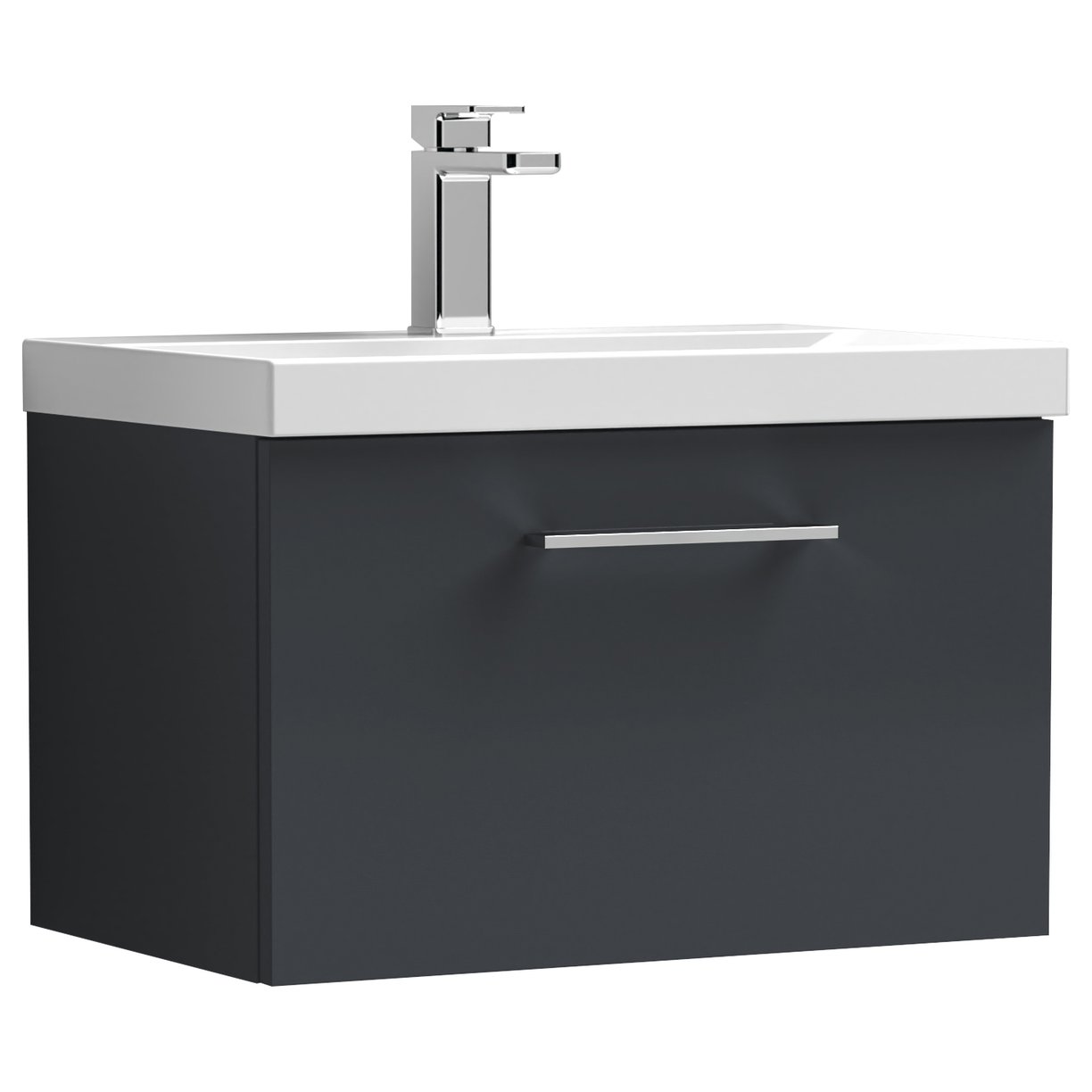 600 WH 1-Drawer Vanity & Basin 1