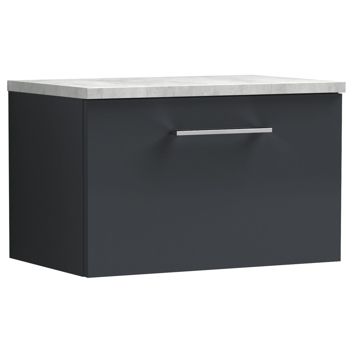 600 WH 1-Drawer Vanity & Laminate Top
