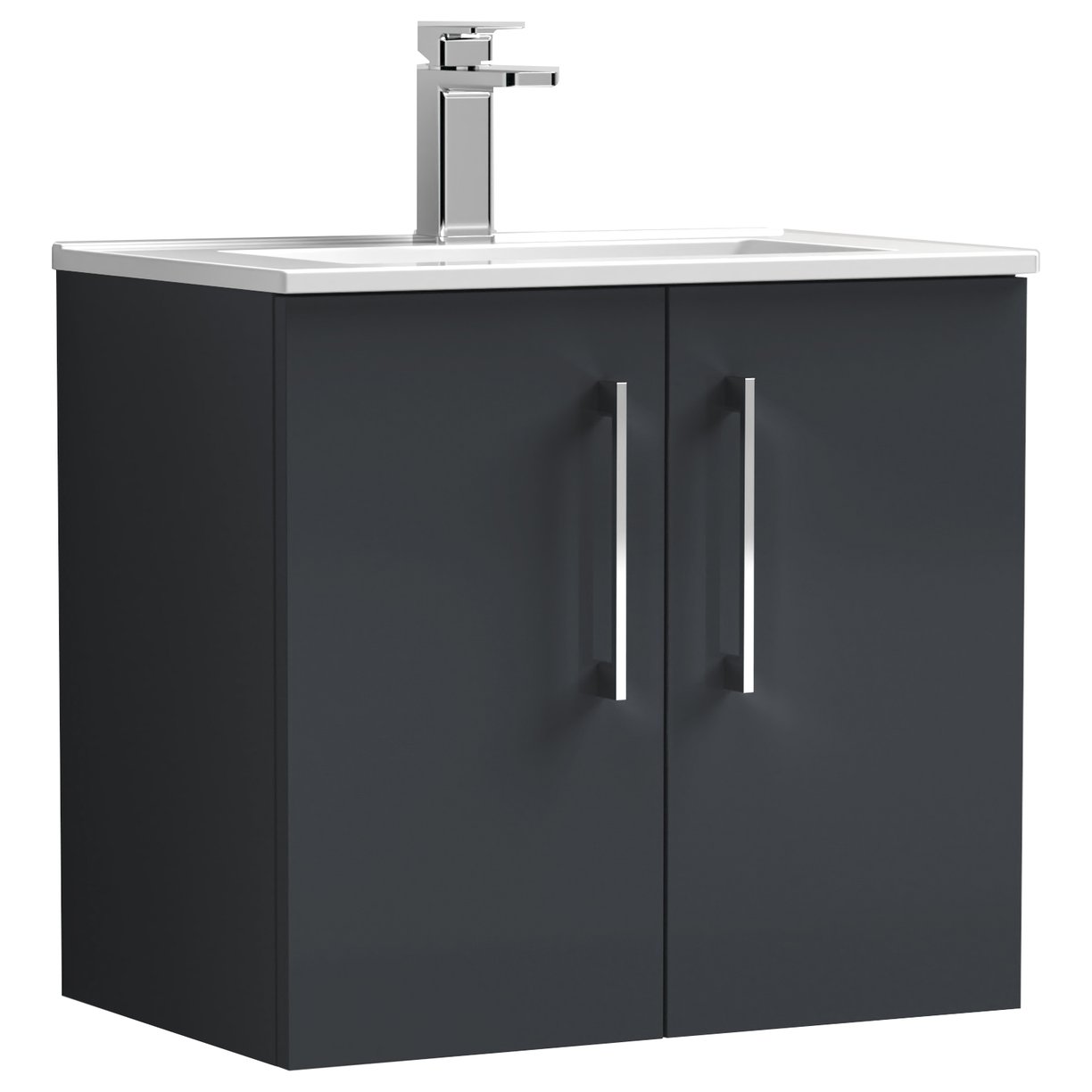 600 WH 2-Door Vanity & Basin 2